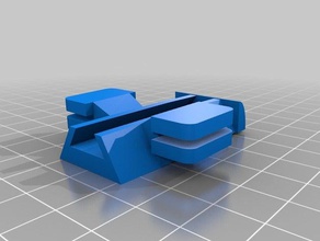 zortrax push latch hinge 3d printer parts clips door latches 3d print model - Mito3D