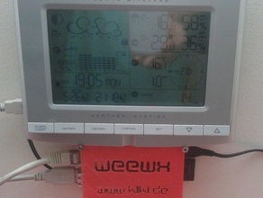 habitação de framboesa weewx estação meteorológica eletrônica openscad raspberry pi caso o scad 3d print model - Mito3D