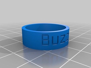 anello uomo personalizzabile les anneaux personnalisé 3d print model - Mito3D