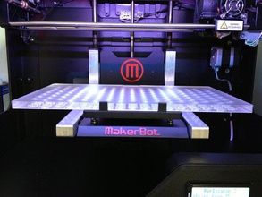 aluminum arms replicator 2 2x 3d printer parts upgrade 3d print model - Mito3D