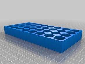 meine angepasste refill-tray - Organisation kundengebundene 3d print model - Mito3D