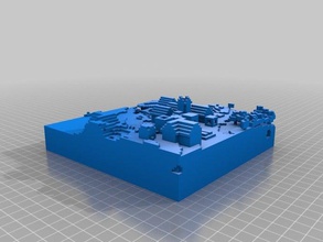minecraft-Dorf Gebäude Strukturen creeper Standard Karte natürlich laichen steve 3d print model - Mito3D