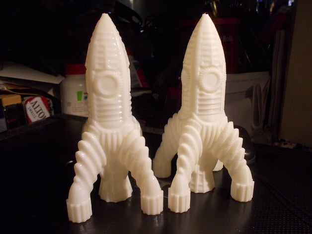 rocket retro 76 vehicles 3D print model - Mito3D