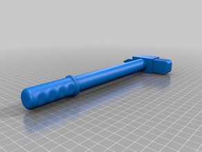 mini sledge axe 3d printing 3d print model - Mito3D