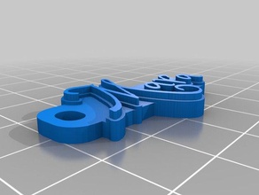 mara organização personalizado 3d print model - Mito3D
