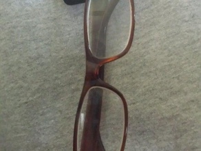 eyeglass clip rev 2 accessories 3d print model - Mito3D
