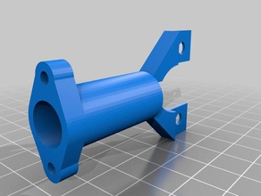 soporte filtro filamento e3dv6 bowden p3steel 3d printer accessories 3d print model - Mito3D