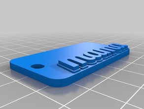 54 mama lagosta 2 lineas organização personalizado 3d print model - Mito3D