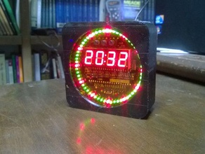 clock housing gadgets kit 3d print model - Mito3D