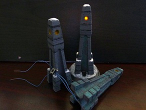 sessiz pilon oyunlar gölgeler brimstone 3d print model - Mito3D
