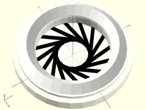 adafruit neopixel gözlük dualstrusion lensler interaktif sanat led lens 3d print model - Mito3D