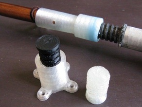 moppaint rollerbroomsqueegee adaptador reemplazo partes 3d hogar tornillo rosca útil 3d print model - Mito3D