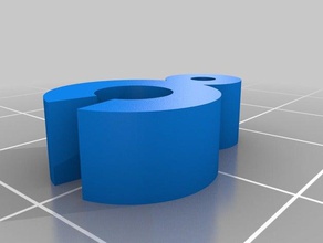 spool-clip 1,75 mm filament Halter 3d Drucker Zubehör filament-Halter filament-Spule lose-filament-Halter 3d print model - Mito3D