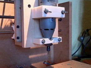 dirsek dremel diğer 3d cnc mount openscad reprap robot yararlı 3d print model - Mito3D