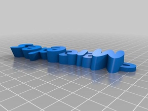 mercedes bueno organização personalizado 3d print model - Mito3D