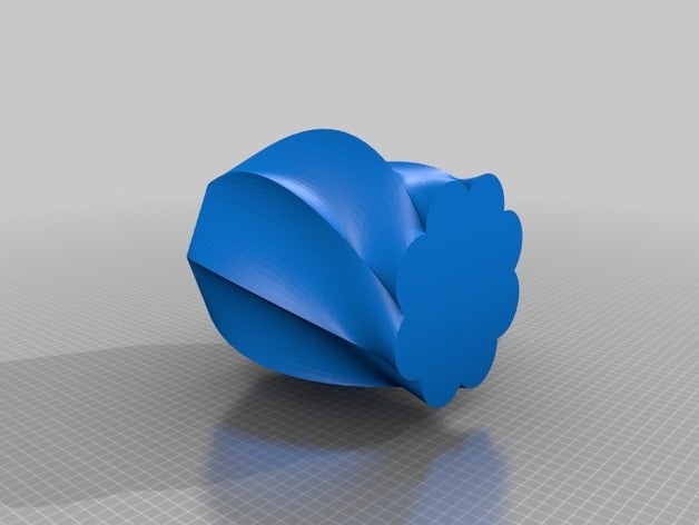 vase - invertierte Seiten invert 3D print model - Mito3D