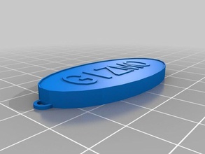 rutledge llaveros personalizado 3d print model - Mito3D