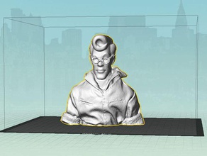 ghostbusters egon scans & replicas 3d print model - Mito3D