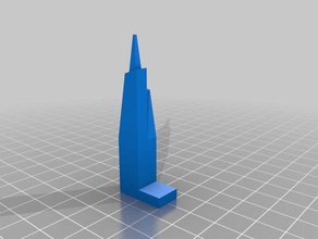 bank american building buildings & structures mb primer nyc skyline 3d print model - Mito3D