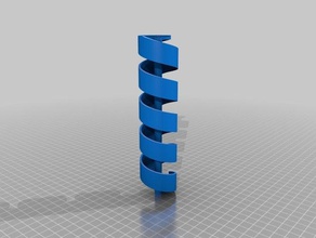 archimedes-Schraube mechanische Spielzeuge archimedes fischertechnik Schraube 3d print model - Mito3D