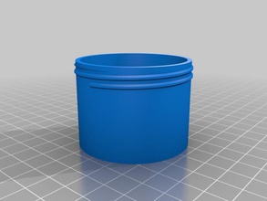 screw top pot other container reprap 3d print model - Mito3D