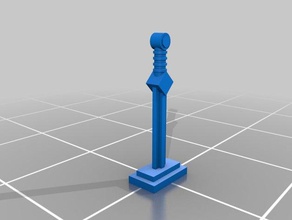 sword pedestal toy & game accessories 3d print model - Mito3D
