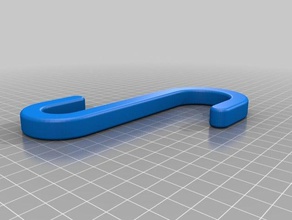 s hook organization 3d print model - Mito3D