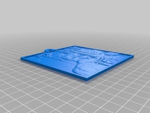 bonal Arte en 2d personalizado 3d print model - Mito3D