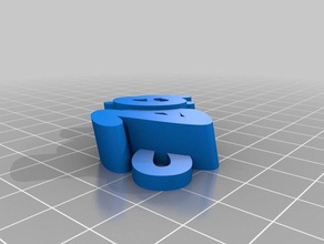 customizable key ring organization customized 3d print model - Mito3D