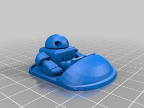 cockpit ringard derby du robot L'impression 3d nerdyderby 3d print model - Mito3D