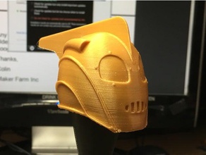 rocketeer helmet props 3d print model - Mito3D