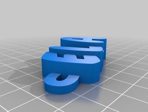 ella name keyring keyfob organization customized 3d print model - Mito3D