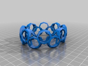 kitty bleu mamans bracelet les bracelets personnalisé 3d print model - Mito3D