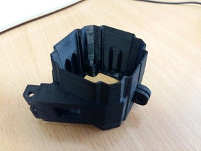 chain tail fan mount nema 17 3d printer parts cable 3d print model - Mito3D