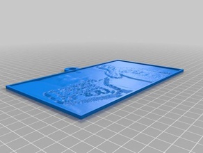 çocuk 3d baskı 2d sanat özelleştirilmiş 3d print model - Mito3D