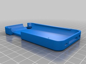 ipod Tasche - cool sechseckigen designs zurück 3d print model - Mito3D
