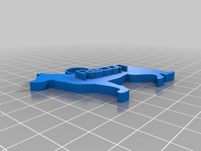 recon Schlüsselanhänger angepasst 3d print model - Mito3D