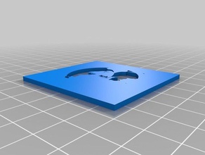 Schablone 1 Kunst-tools kundengebundene 3d print model - Mito3D