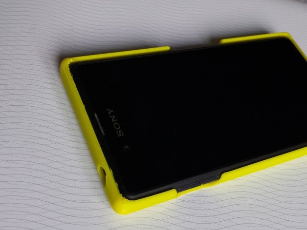 sony xperia e3 case mobile phone 3D print model - Mito3D