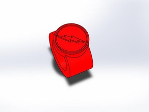 flash de anillo La impresión en 3d jla super 3d print model - Mito3D