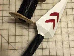 princess mononoke - san's dagger props 3d print model - Mito3D