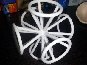 supernova per la matematica art 3d cono coni desktop moda geometrica geometria 3d print model - Mito3D