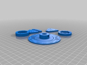 código cinza codificador robótica 3d print model - Mito3D