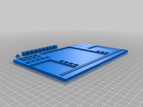 juego de mesa carácter tarjeta guión juguetes y accesorios boardgame cmon tablero instrumentos zombicide 3d print model - Mito3D