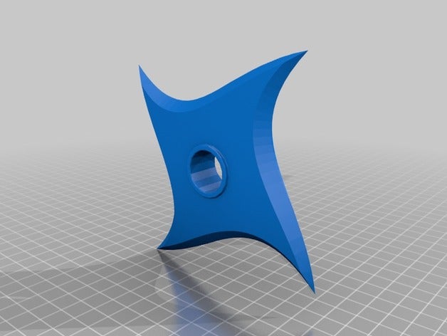 shuriken Kunst 3D print model - Mito3D