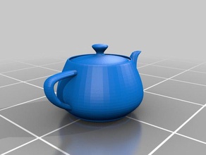 utah-Teekanne solid scans & Replikate die Teekanne utah 3d print model - Mito3D