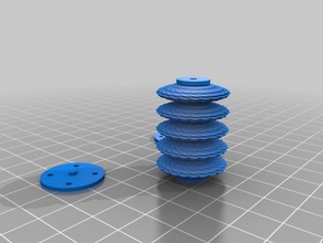 meine angepasste cc - ekobots spiralspring Physik & Astronomie kundengebundene 3d print model - Mito3D