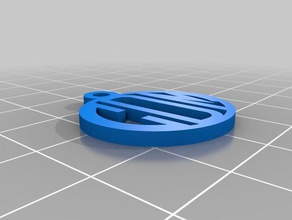 cara dicepoli takı özelleştirilmiş 3d print model - Mito3D