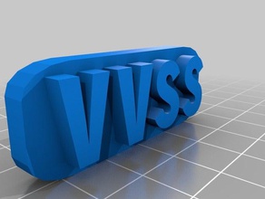 vvss rectangle 3d print model - Mito3D