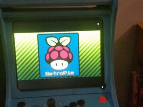 arcade bartop jouets & accessoires de jeux d'arcade raspberry pi 3d print model - Mito3D